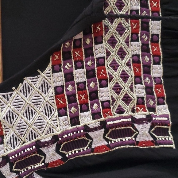 RAGA Boho Tribal Peasant Blouse Size M - Picture 4 of 8